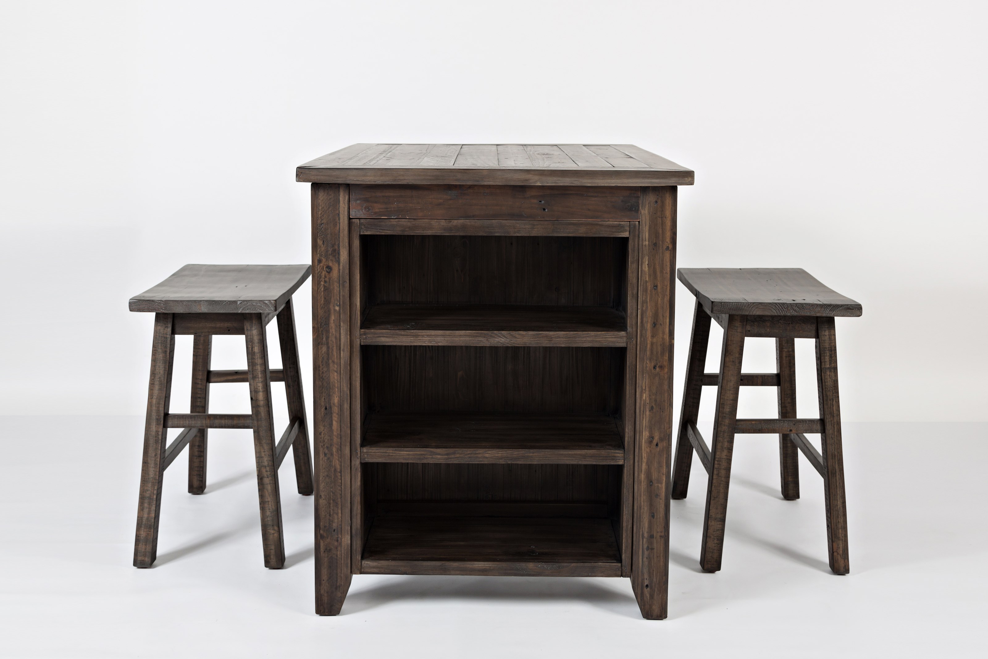 Jofran Madison County 3 Piece Counter Height Table Set Westrich Furniture & Appliances Table